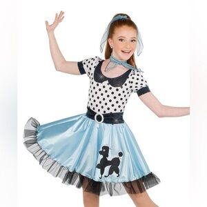 Wish Come True At The Hop Poodle Skirt Dance Costume